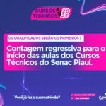 Contagem regressiva: faça um Curso Técnico no Senac!